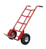Hand Trolley – Two-Wheel Sack Truck for Cylinders, Boxes and Appliances, Sturdy Steel Frame with Pneumatic Tyres for Easy Transport on Site and in Stores